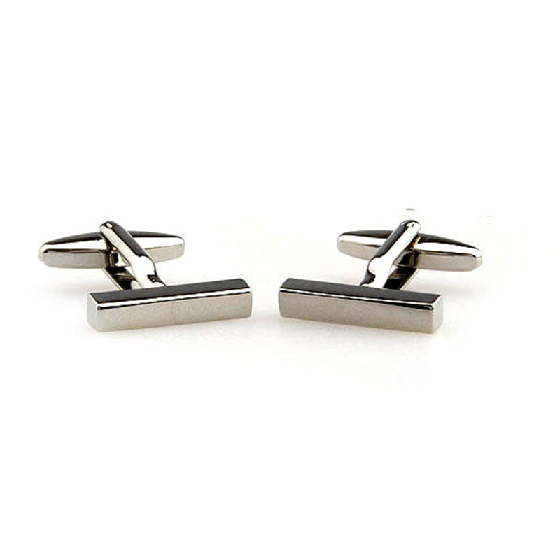 Plain Colour Metal Cufflinks