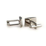 Plain Colour Metal Cufflinks