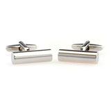 Plain Colour Metal Cufflinks