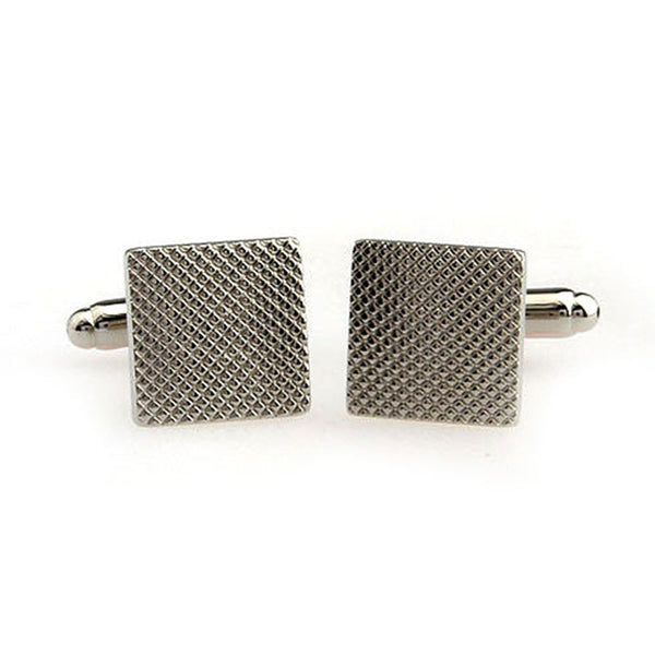 Plain Colour Metal Cufflinks