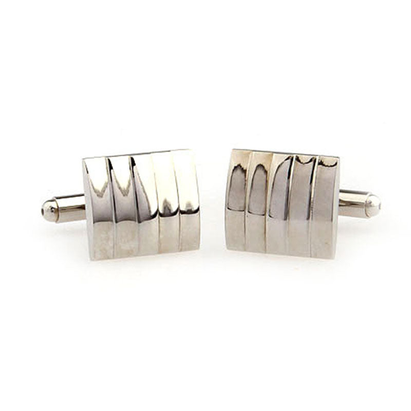 Plain Colour Metal Cufflinks