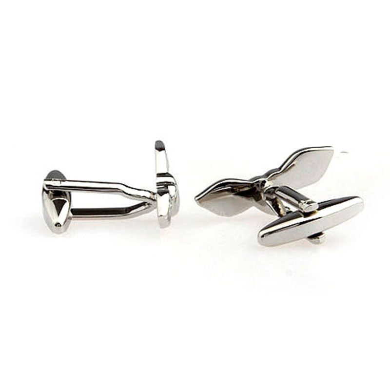 Animals Plants Plain Colour Metal Cufflinks