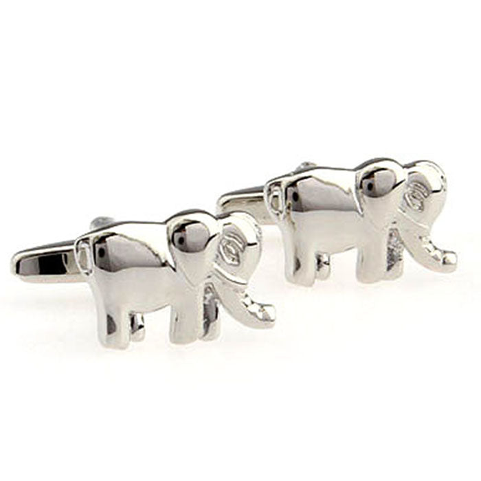 Animals Plants Plain Colour Metal Cufflinks