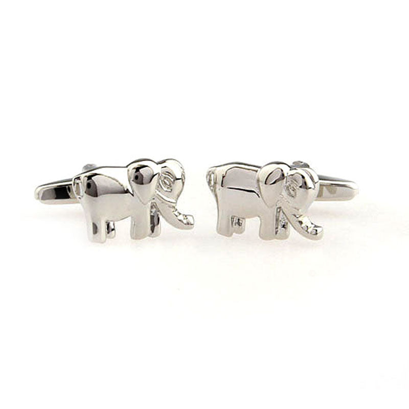 Animals Plants Plain Colour Metal Cufflinks