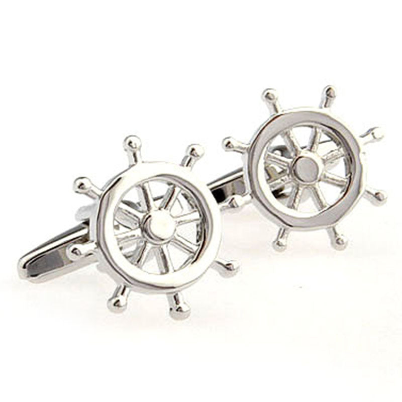 Military Tools Plain Colour Metal Cufflinks