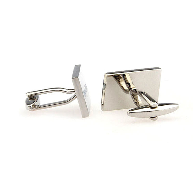 Enamel Dropping Glue Cufflinks