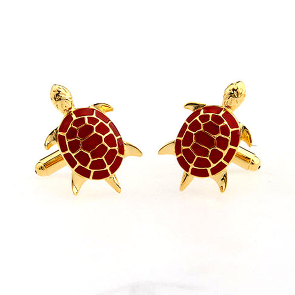 Animals Plants Enamel Dropping Glue Cufflinks