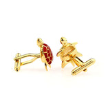 Animals Plants Enamel Dropping Glue Cufflinks