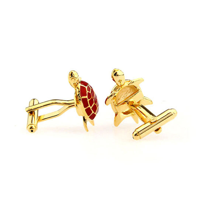 Animals Plants Enamel Dropping Glue Cufflinks