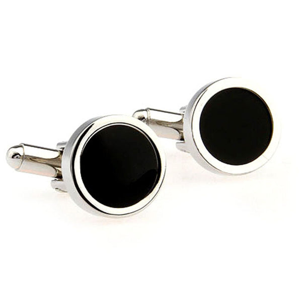 Enamel Dropping Glue Cufflinks