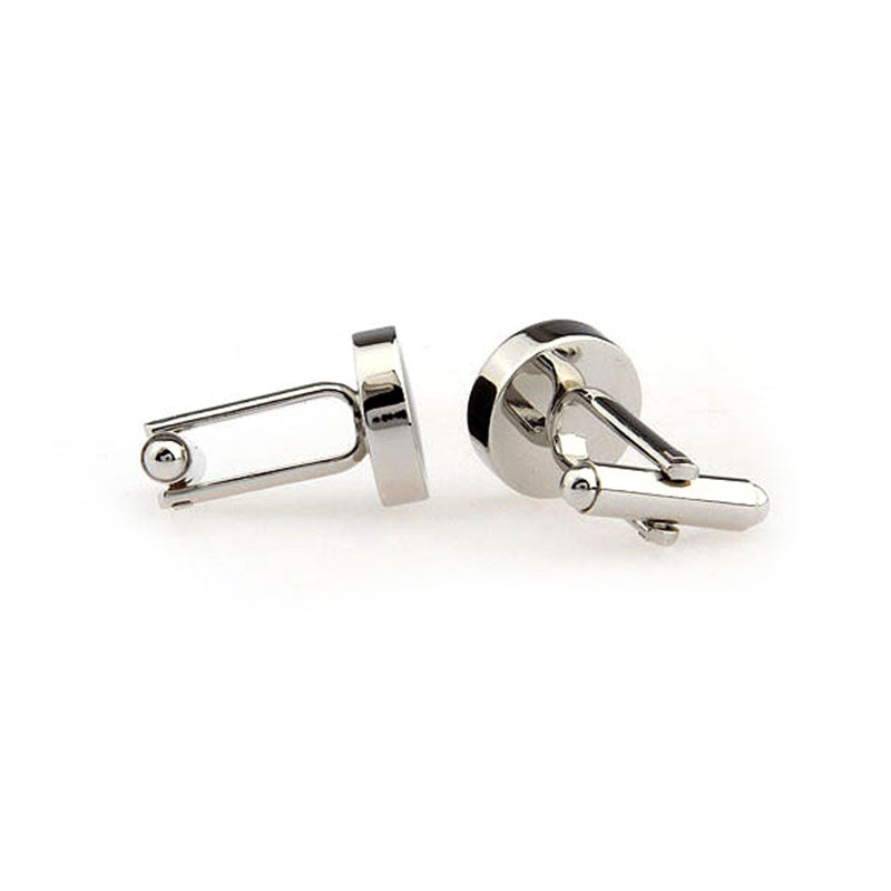 Enamel Dropping Glue Cufflinks