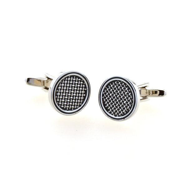 Enamel Dropping Glue Cufflinks