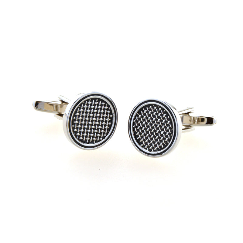 Enamel Dropping Glue Cufflinks