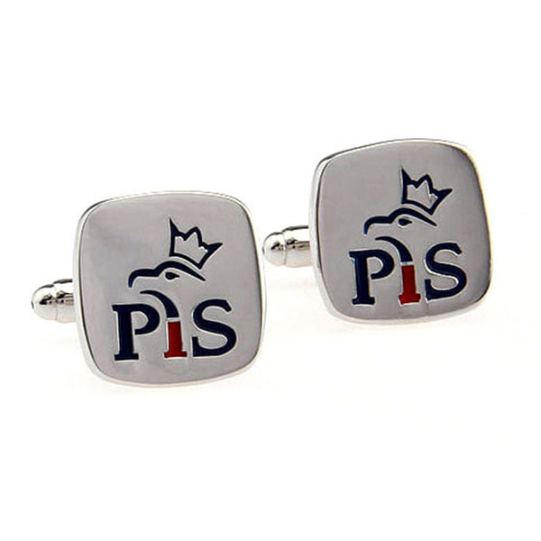 Enamel Dropping Glue Cufflinks