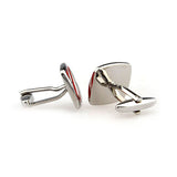 Enamel Dropping Glue Cufflinks