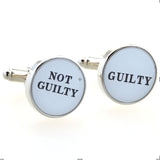 Enamel Dropping Glue Cufflinks