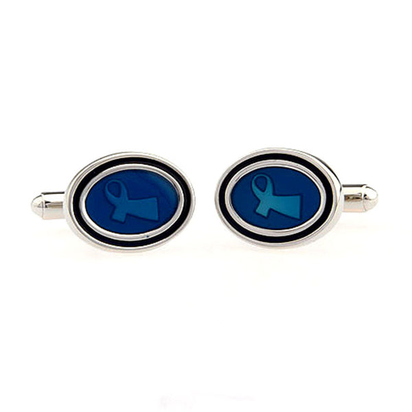 Enamel Dropping Glue Cufflinks