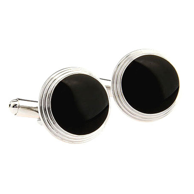 Enamel Dropping Glue Cufflinks