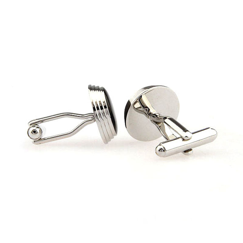 Enamel Dropping Glue Cufflinks