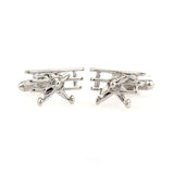 Military Tools Plain Colour Metal Cufflinks