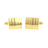 Plain Colour Metal Cufflinks