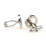 Crystal Zircon Cufflinks