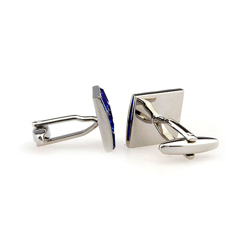 Crystal Zircon Cufflinks