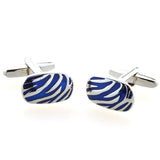 Enamel Dropping Glue Cufflinks