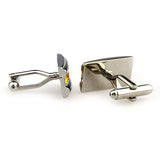 Crystal Zircon Cufflinks