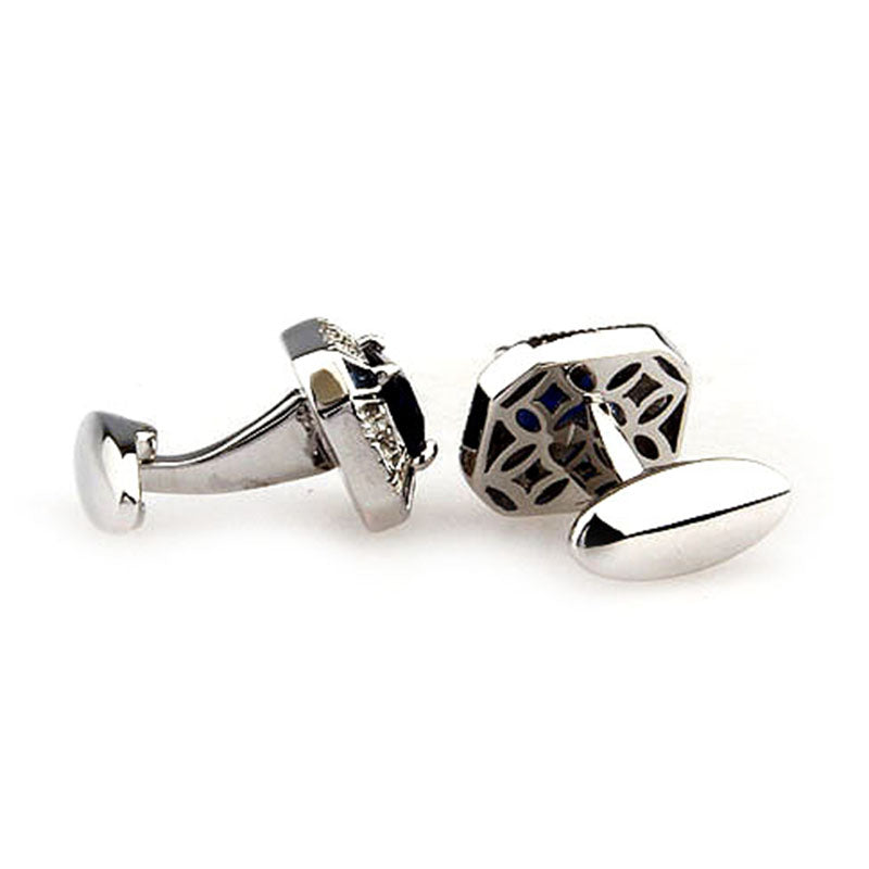 Crystal Zircon Cufflinks