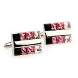 Crystal Zircon Cufflinks