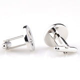 Plain Colour Metal Cufflinks