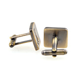 Plain Colour Metal Cufflinks