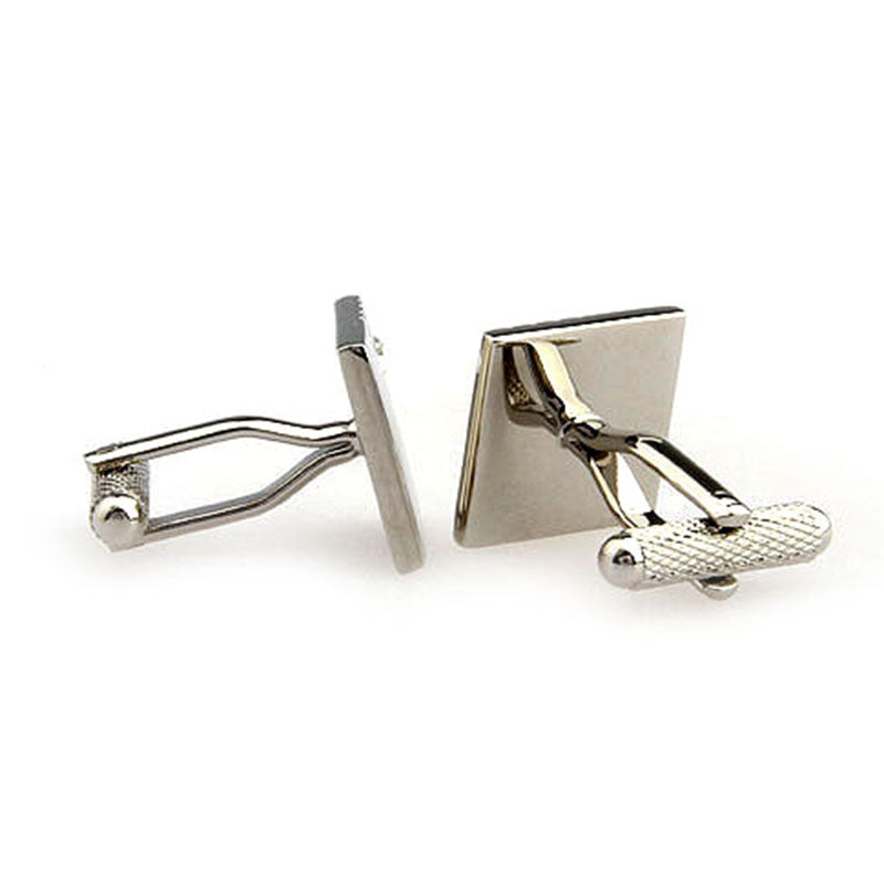 Crystal Zircon Cufflinks