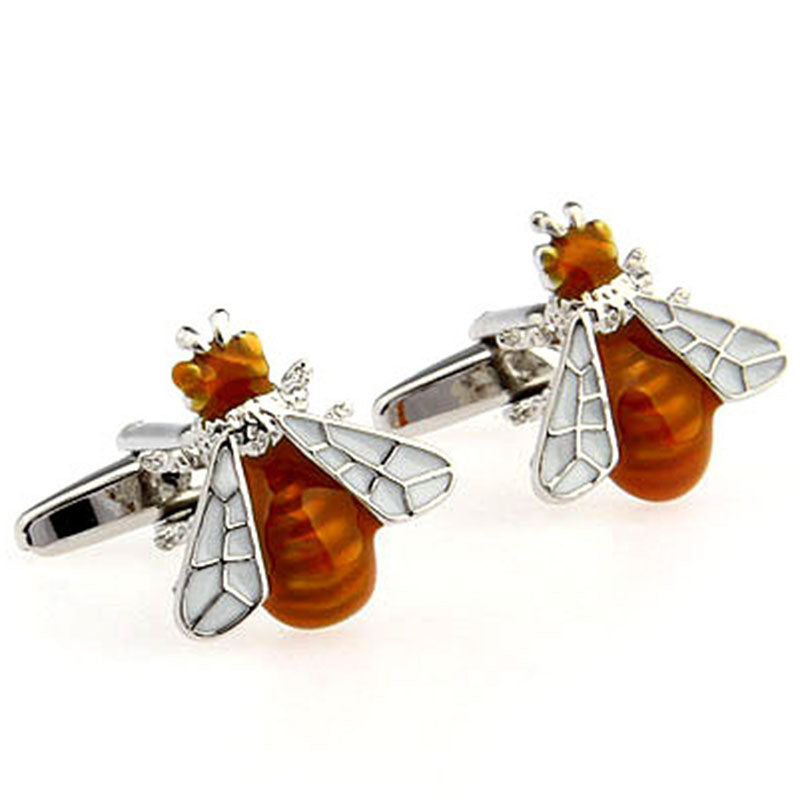 Animals Plants Enamel Dropping Glue Cufflinks