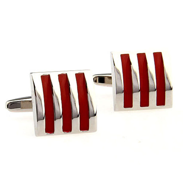 Enamel Dropping Glue Cufflinks