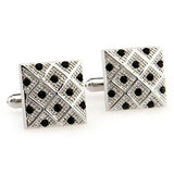 Crystal Zircon Cufflinks