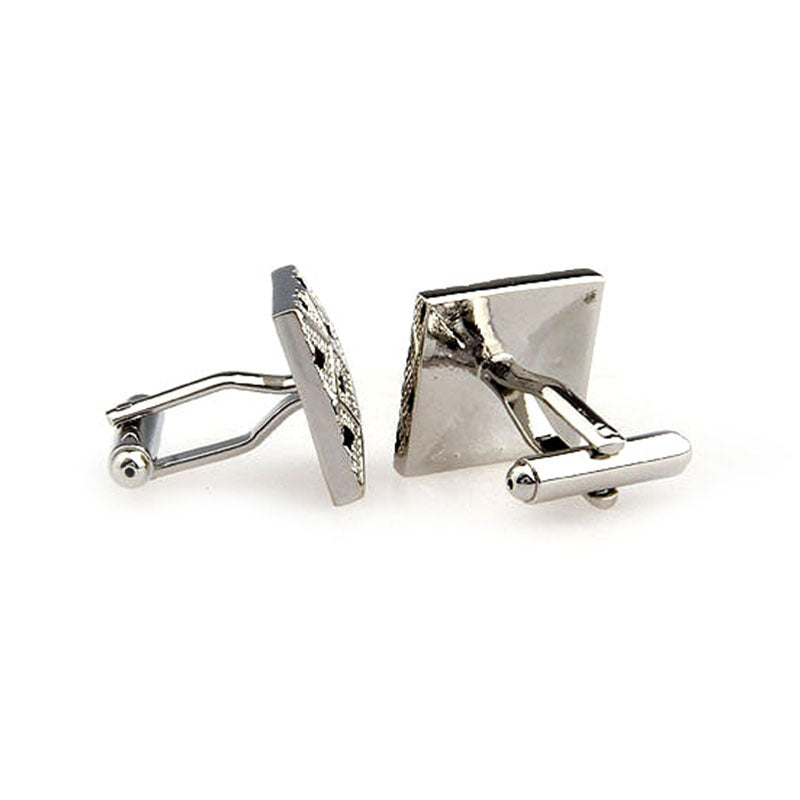 Crystal Zircon Cufflinks