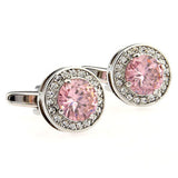 Crystal Zircon Cufflinks