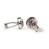 Crystal Zircon Cufflinks