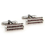 Crystal Zircon Cufflinks