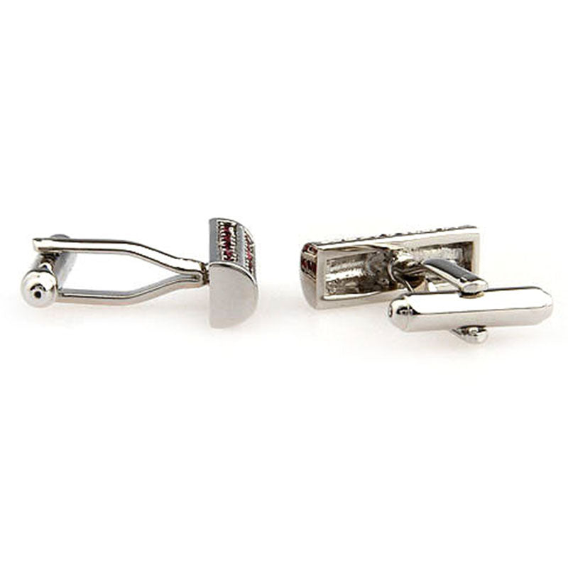 Crystal Zircon Cufflinks