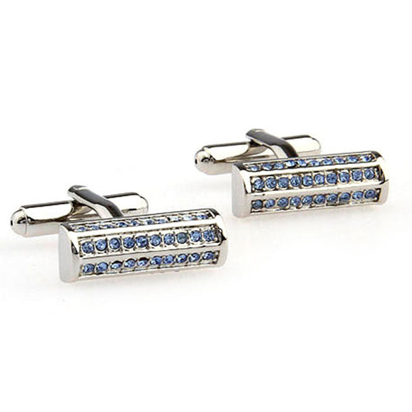 Crystal Zircon Cufflinks