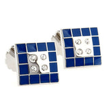 Crystal Zircon Cufflinks