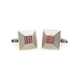 Crystal Zircon Cufflinks