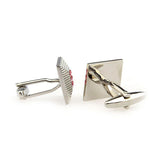 Crystal Zircon Cufflinks