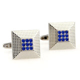 Crystal Zircon Cufflinks