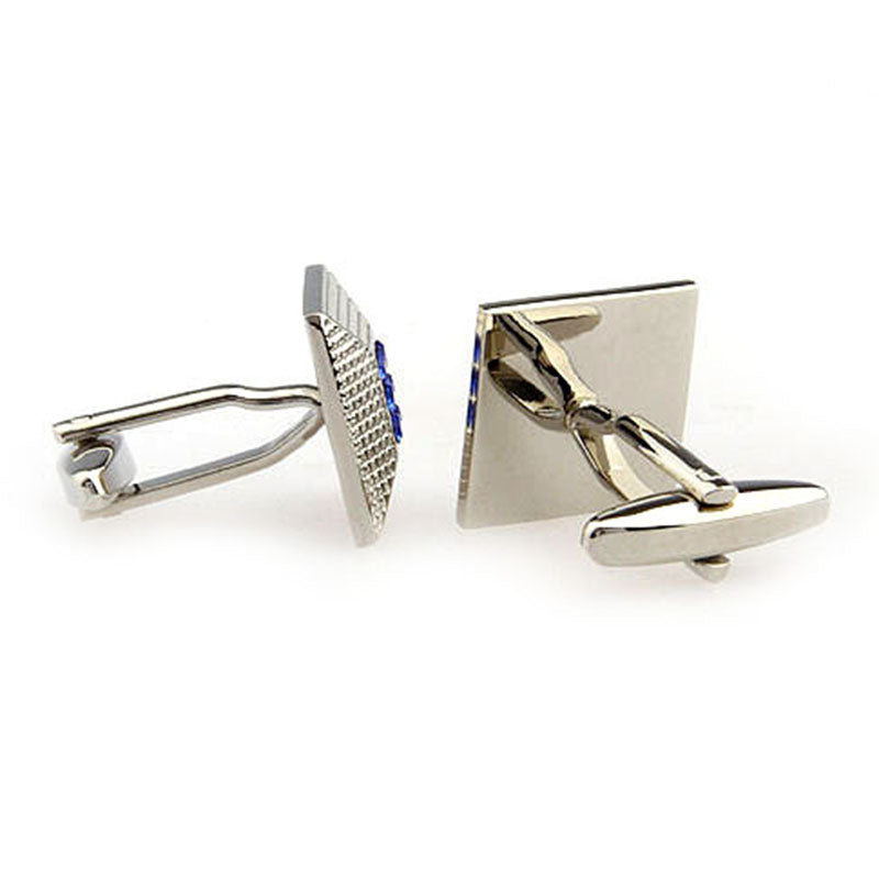 Crystal Zircon Cufflinks