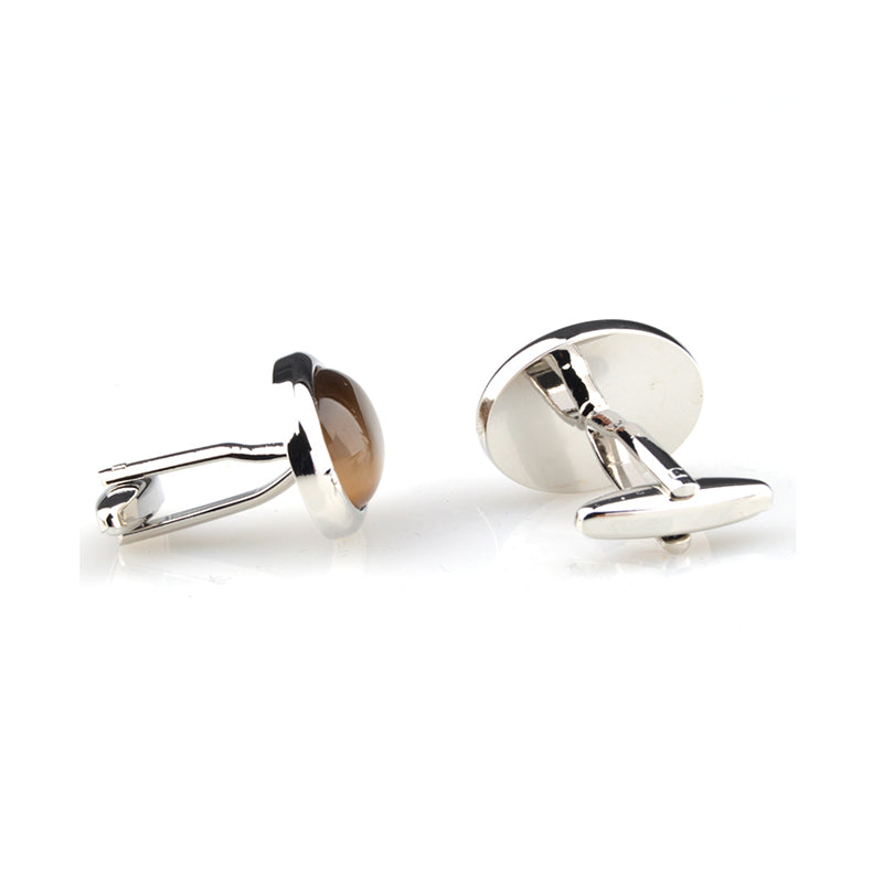 Cateye Glass Cufflinks