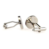 Crystal Zircon Cufflinks